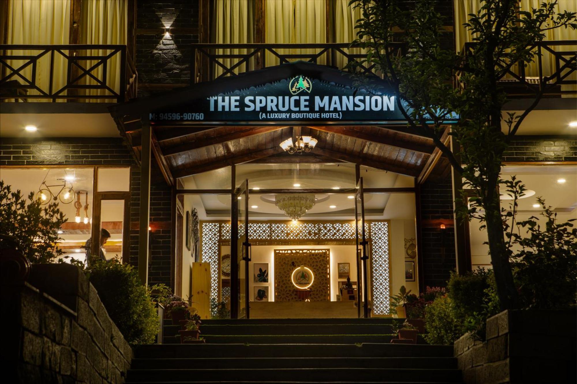 Отель The Spruce Mansion Манали Экстерьер фото